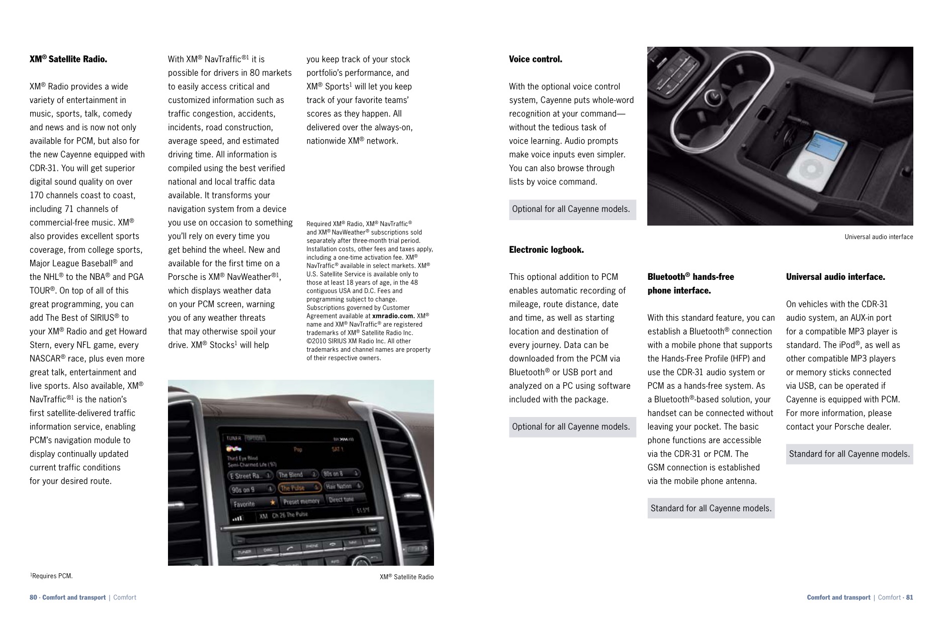 2011 Porsche Cayenne Brochure Page 25
